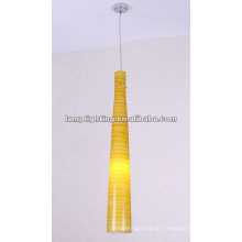 Popular Hotel Decorative Artist Glass Pendent Lamp